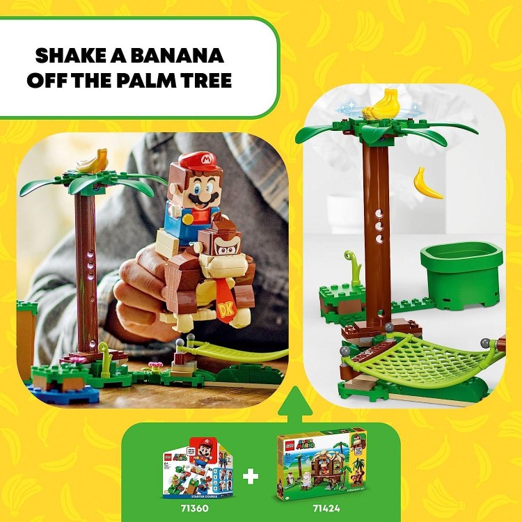 Lego Super Mario Donkey Kong’s Tree House Expansion Set Collectible