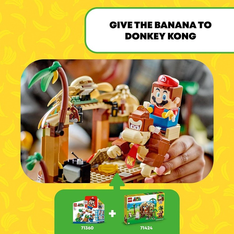 Lego Super Mario Donkey Kong’s Tree House Expansion Set Collectible