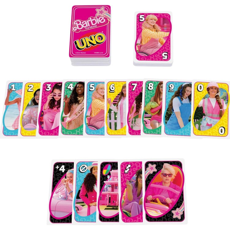 Barbie The Movie Card Game, Inspired by the Movie for Family Night