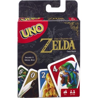 Mattel Games UNO the Legend of Zelda Card Game for Family Night