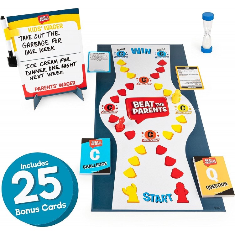 Beat The Parents Classic Family Trivia Game, for Ages 6 and up