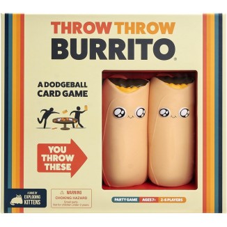 Throw Throw Burrito by Exploding Kittens - A Dodgeball Card Game