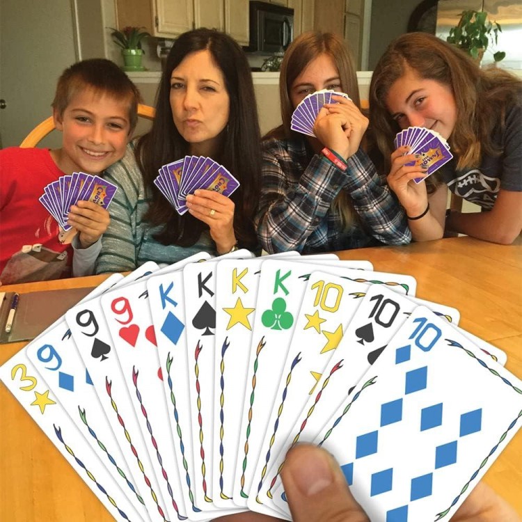 PlayMonster Five Crowns — 5 Suited Rummy-Style Card Game — For Ages 8+