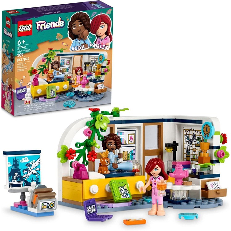 LEGO Friends Aliya's Room Building Set 41740 Collectible Toy Set