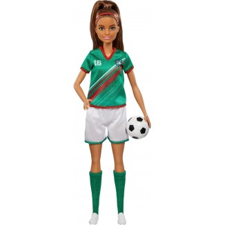 Barbie Soccer Doll,Tall Socks, Great Sports-Inspired For Ages 3 and Up