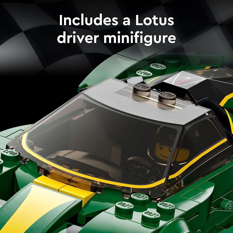 LEGO Speed Champions Lotus Evija 76907 Race Car Toy Model for Kids