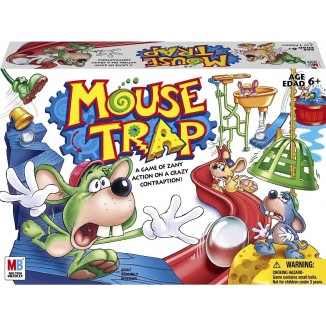 Hasbro Gaming Mouse Trap Kids Board Game, Kids Games for 2-4 Players