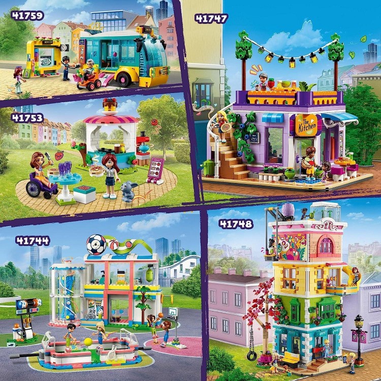 LEGO Friends Pancake Shop 41753 Building Toy Set, Pretend Creative Fun