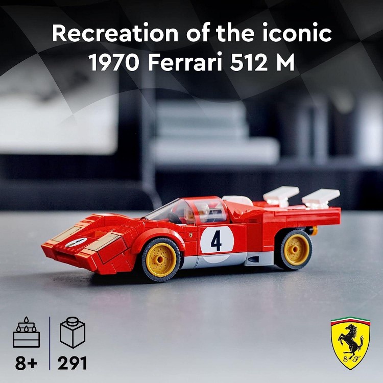 LEGO Speed Champions 1970 Ferrari 512 M 76906 Building Set