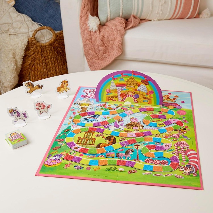 Hasbro Gaming Candy Land Unicorn Edition Toddler Games, Unicorn Toys