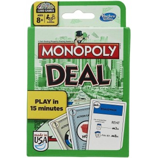 Hasbro Gaming Monopoly Deal Card Game, Quick-Playing Card Game