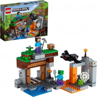 LEGO Minecraft The Abandoned Mine Building Toy,Gift idea for Kids