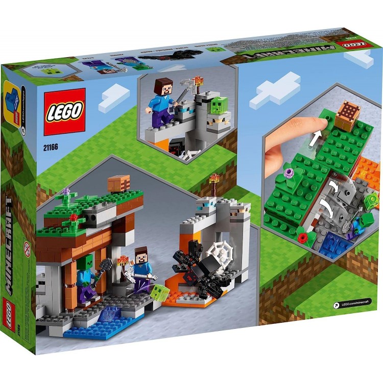 LEGO Minecraft The Abandoned Mine Building Toy,Gift idea for Kids