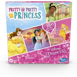 Edition Board Game Featuring Disney Princesses, Jewelry Dress-Up Game