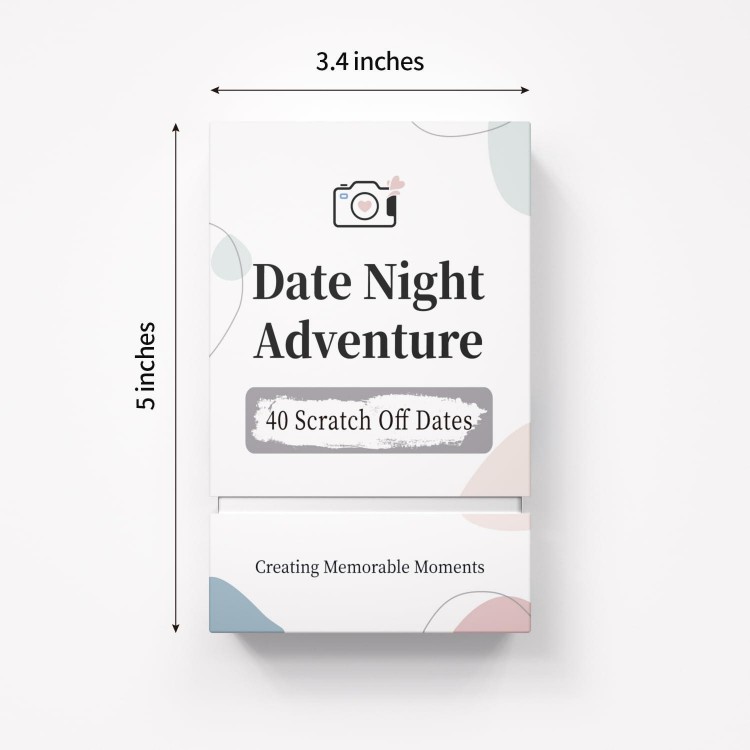 40 Date Ideas Card Games for Couples Date Night - Great as Gifts