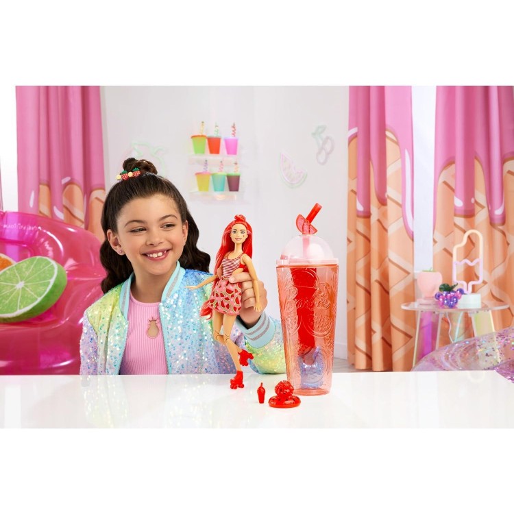 Barbie Pop Reveal Fruit Series Doll, Accessories, Scent & Color Change