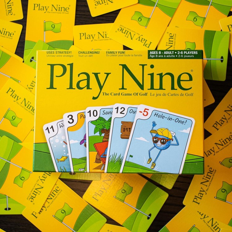 PLAY NINE - The Card Game for Families,Best Strategy Game For Couples