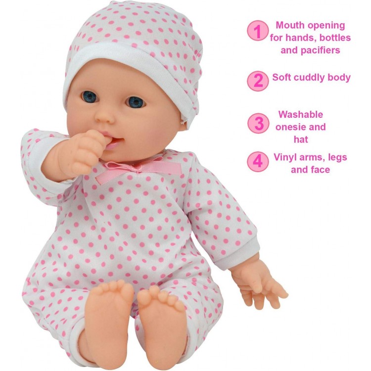 11 inch Soft Body Newborn Baby Doll in Gift Box