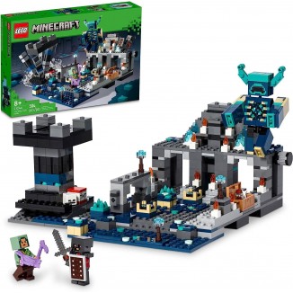 LEGO Minecraft The Deep Dark Battle Set, 21246 Biome Adventure Toy