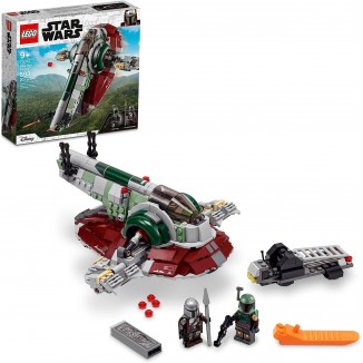 LEGO Star Wars Boba Fett Starship Building Toy - Mandalorian Model Set