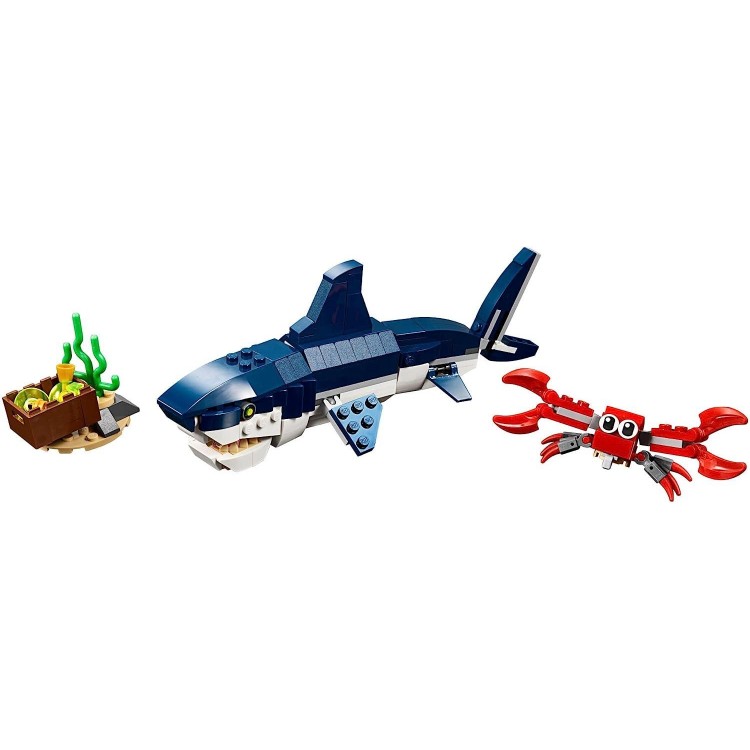 LEGO Creator 3 in 1 Deep Sea Creatures,Gifts for 7 Plus Year Old