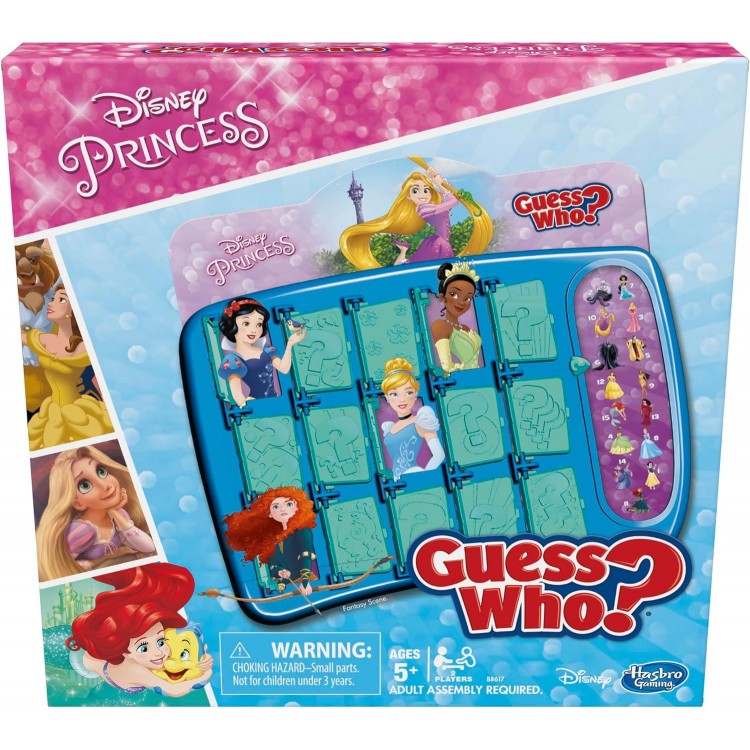 Guess Who? Disney Princess Edition Kids Board Game, Fun Games