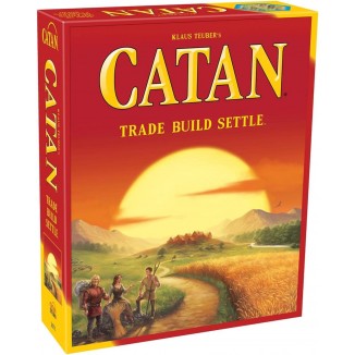 Catan (Base Game) Adventure Board Game for Adults and Family |Ages 10+