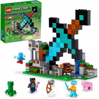 LEGO Minecraft The Sword Outpost 21244 Building Toys-Featuring Creeper