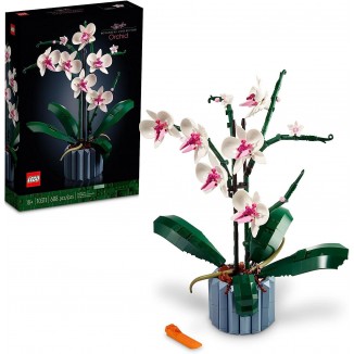 LEGO Icons Orchid 10311 Artificial Plant Building Set with Flowers