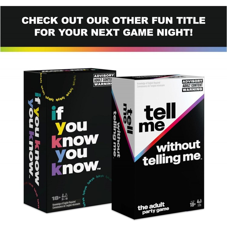 Tell Me Without Telling Me-The Viral Trend, Now A Hilarious Party Game