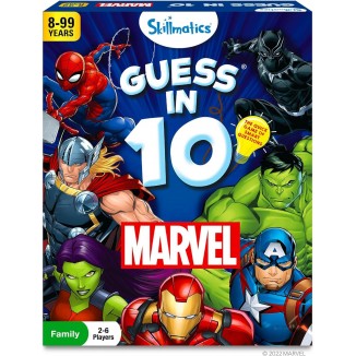 Skillmatics Card Game - Guess in 10 Marvel, Perfect for Boys, Girls