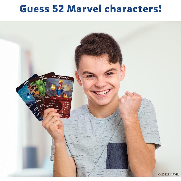 Skillmatics Card Game - Guess in 10 Marvel, Perfect for Boys, Girls