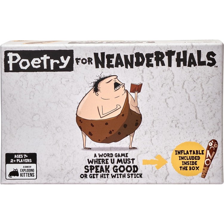 Poetry for Neanderthals by Exploding Kittens LLC - Family Card Game