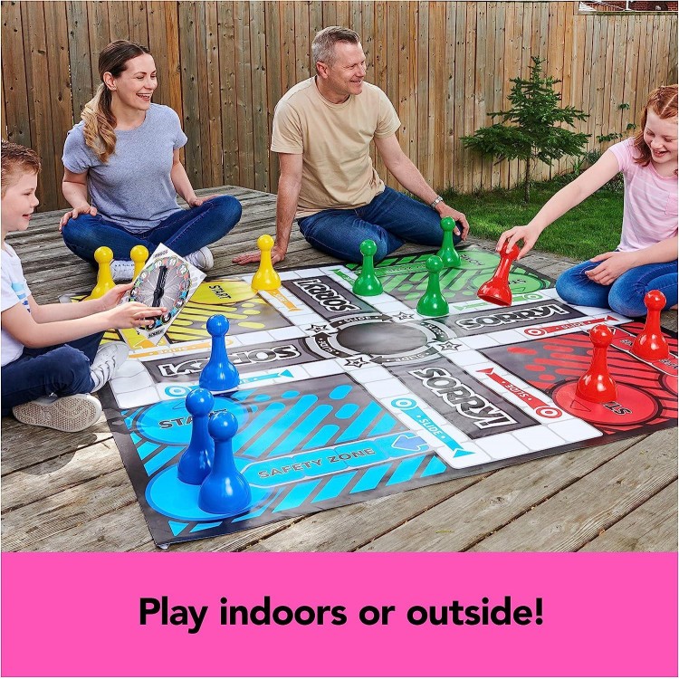 Giant Sorry Classic Family Board Game Indoor Outdoor Retro Party
