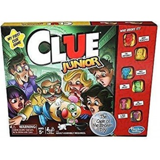 Hasbro Gaming Clue Junior Board Game for Kids Ages 5 and Up