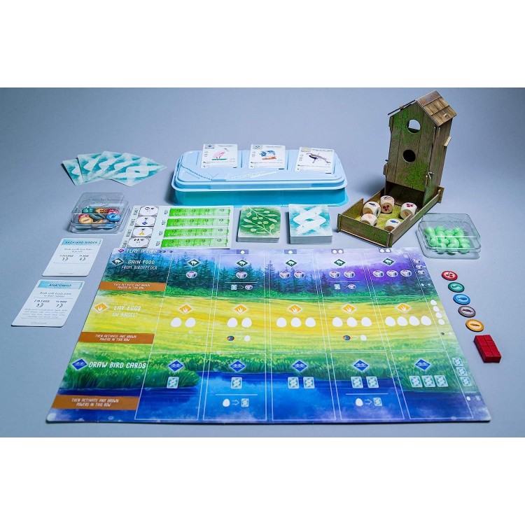 A Relaxing, Award-Winning Strategy Board Game About Birds for Adults