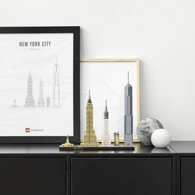 LEGO Architecture New York City 21028, for Adults and Kids