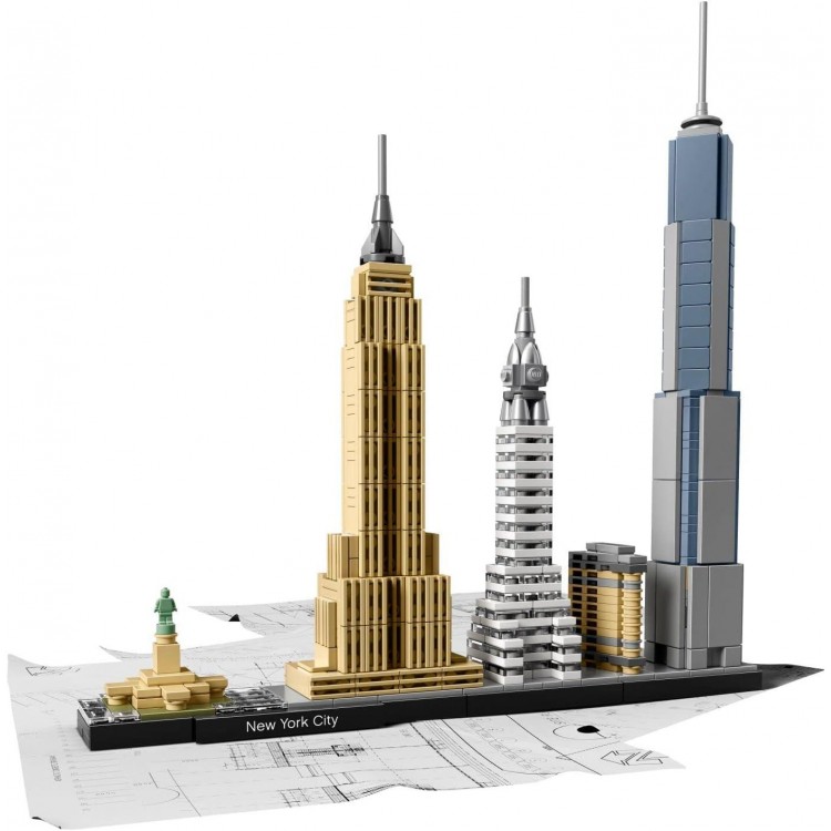 LEGO Architecture New York City 21028, for Adults and Kids