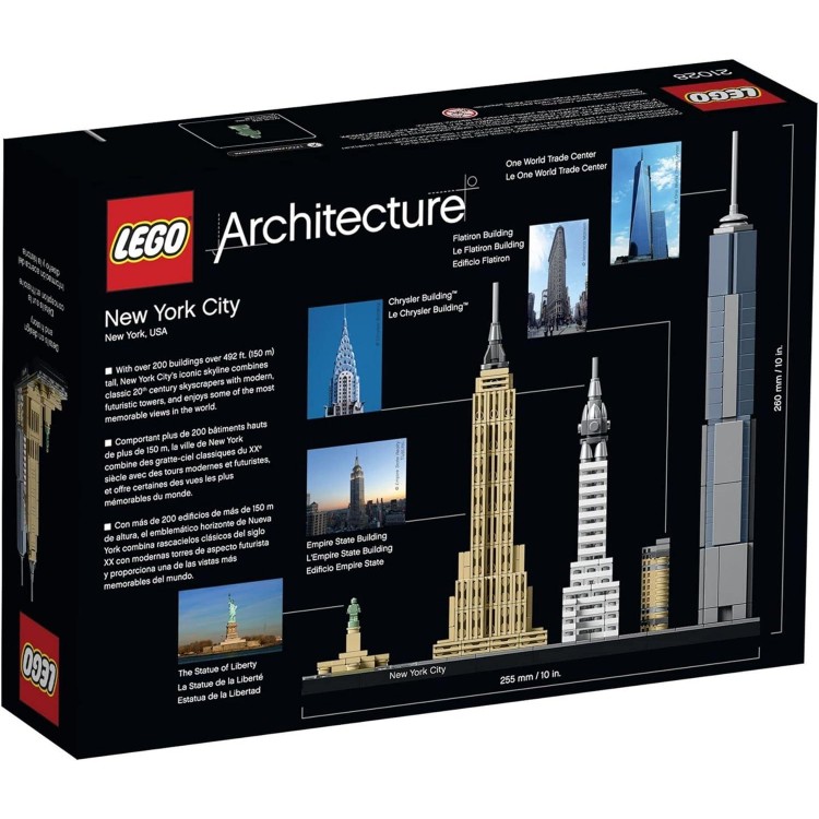 LEGO Architecture New York City 21028, for Adults and Kids