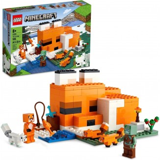 LEGO The Fox Lodge House 21178 Animal Toys with Drowned Zombie Figure