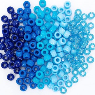 MIIIM 1000PCS Pony Beads Bulk, Bracelets Making,Craft Beads for Jewelry Making