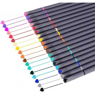 iBayam Journal Planner Pens Colored Pens, 18-Pack