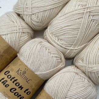 Cotton to The Core Knit & Crochet Yarn, 6 skeins, 852 yards/300 Grams