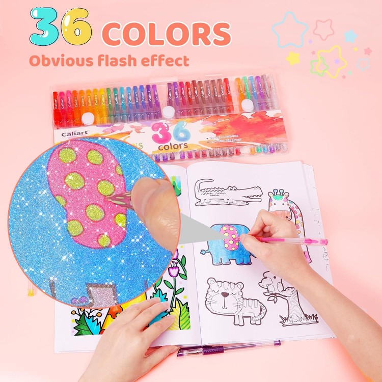 36 Color Gel Pens Set