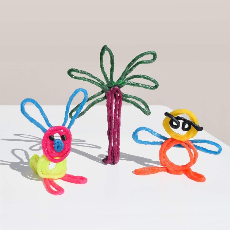 Wikki Stix Doodler, Fidget Toy Plus Arts & Crafts for Kids; Non-Toxic Waxed Yarn