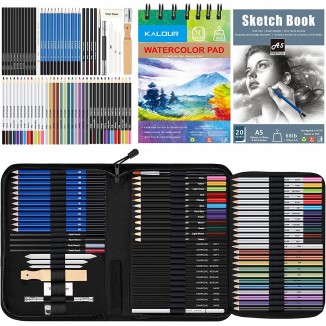 KALOUR Drawing Sketching Kit Set