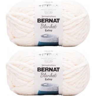 Bernat Blanket Extra Chunky Chenile Acrylic Yarn