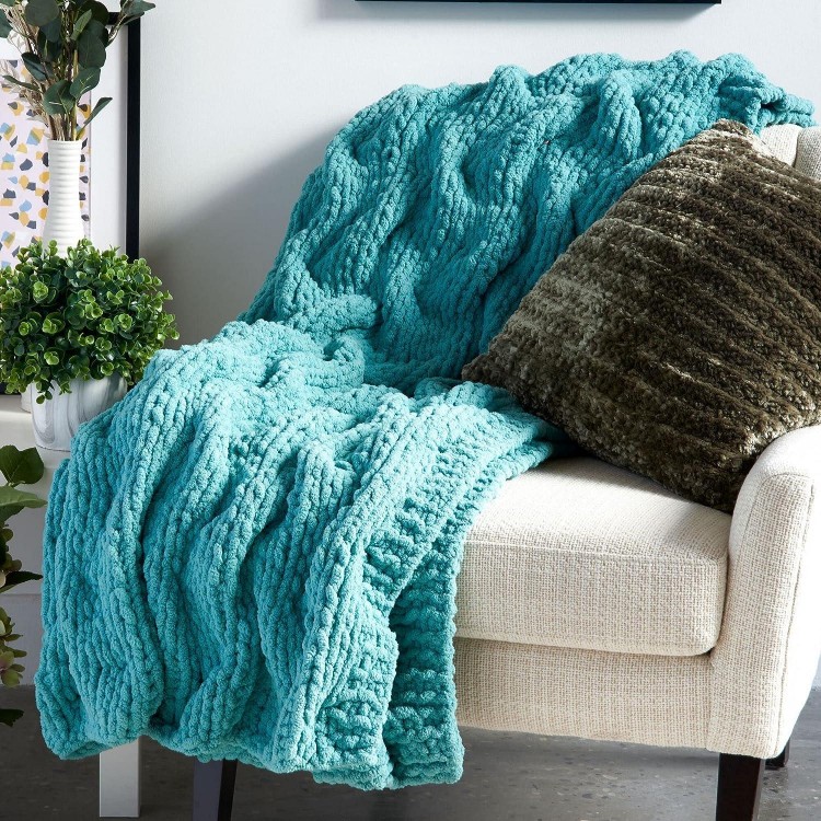 Bernat Blanket Extra Chunky Chenile Acrylic Yarn