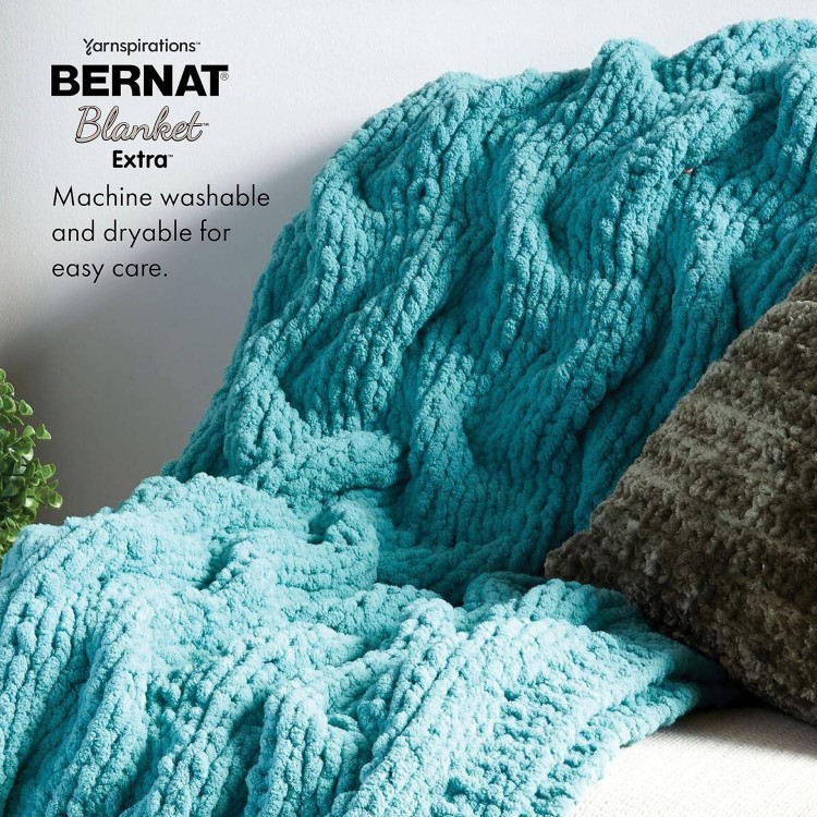 Bernat Blanket Extra Chunky Chenile Acrylic Yarn