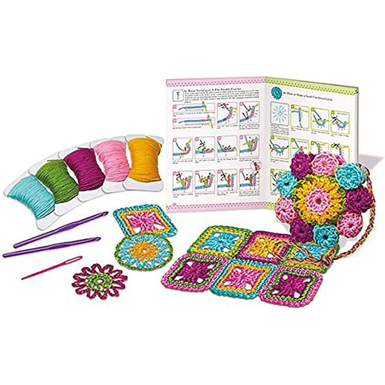 4M Easy-To-Do Crochet Kit - DIY Arts & Crafts Yarn Gift for Kids & Teens